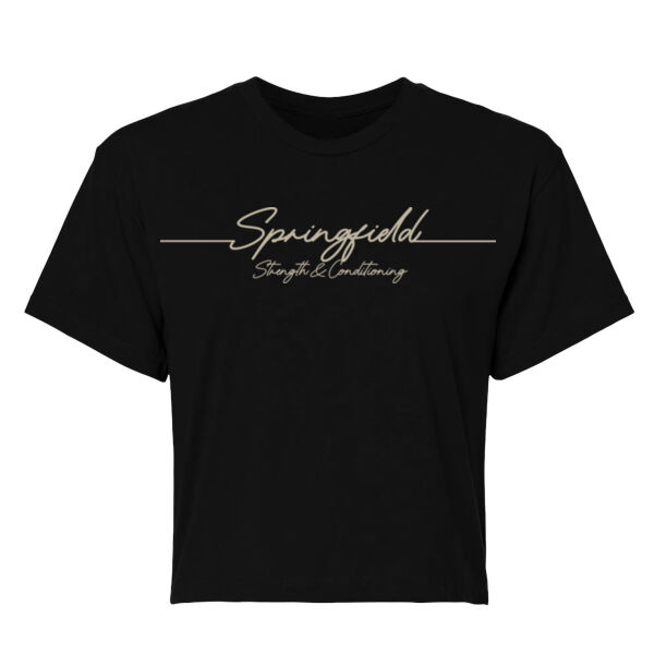SCRIPT LINE - WOMEN'S CROP T-SHIRT Thumbnail
