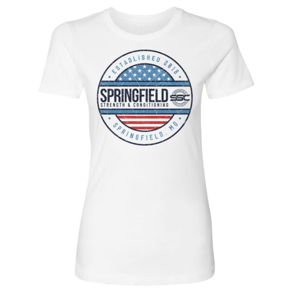 PATRIOT CIRCLE - WOMEN'S FITTED T-SHIRT Thumbnail